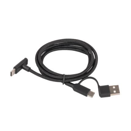 Kabel USB-C z adapterem USB-A z kątową wtyczką UBS-C (do Merger)