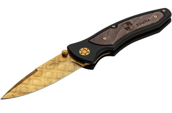 Nóż Böker Tirpitz Damast Gold