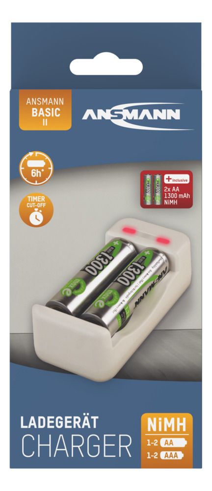 Ładowarka Ansmann USB Basic II 2x AA 1300mAh