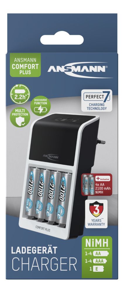 Ładowarka Ansmann Comfort Multi 4x AA 2100