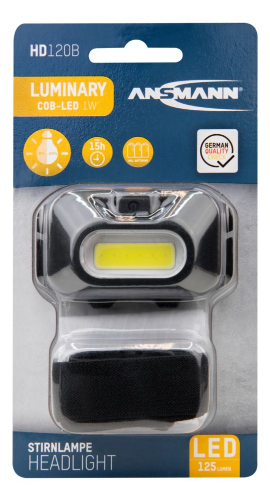 Latarka czołowa LED Ansmann HD120B 125 lm 3xAAA