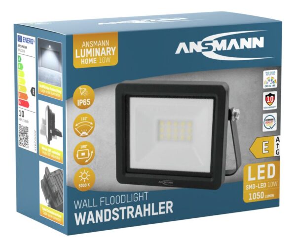 Reflektor ścienny Ansmann WFL10W 1050lm 230V 10W