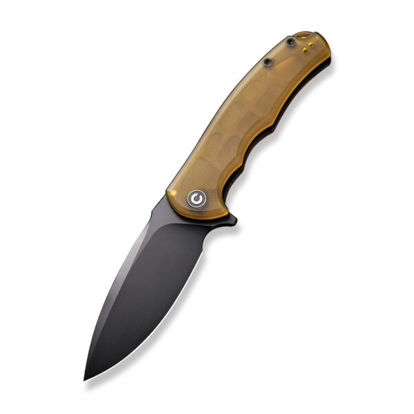 Nóż CIVIVI Praxis Ultem Amber & Black
